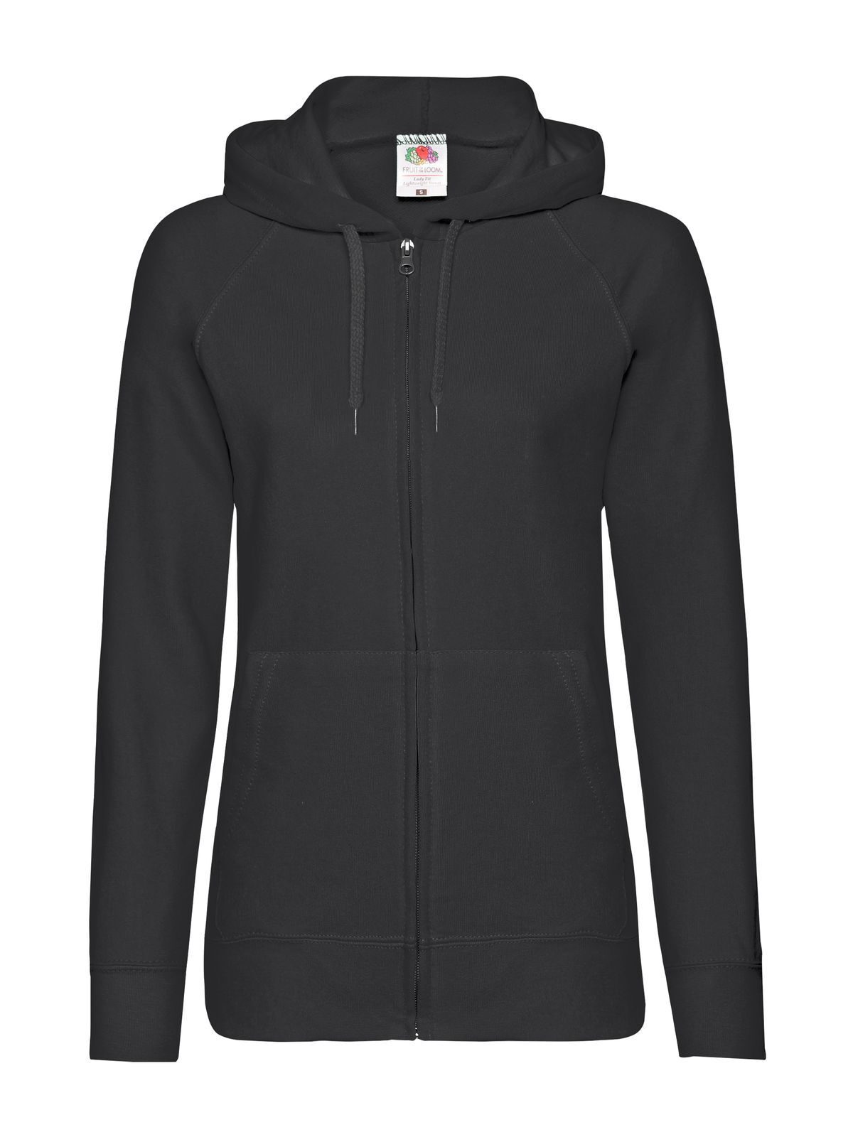 Ladies Lightweight Hooded Sweat Jacket