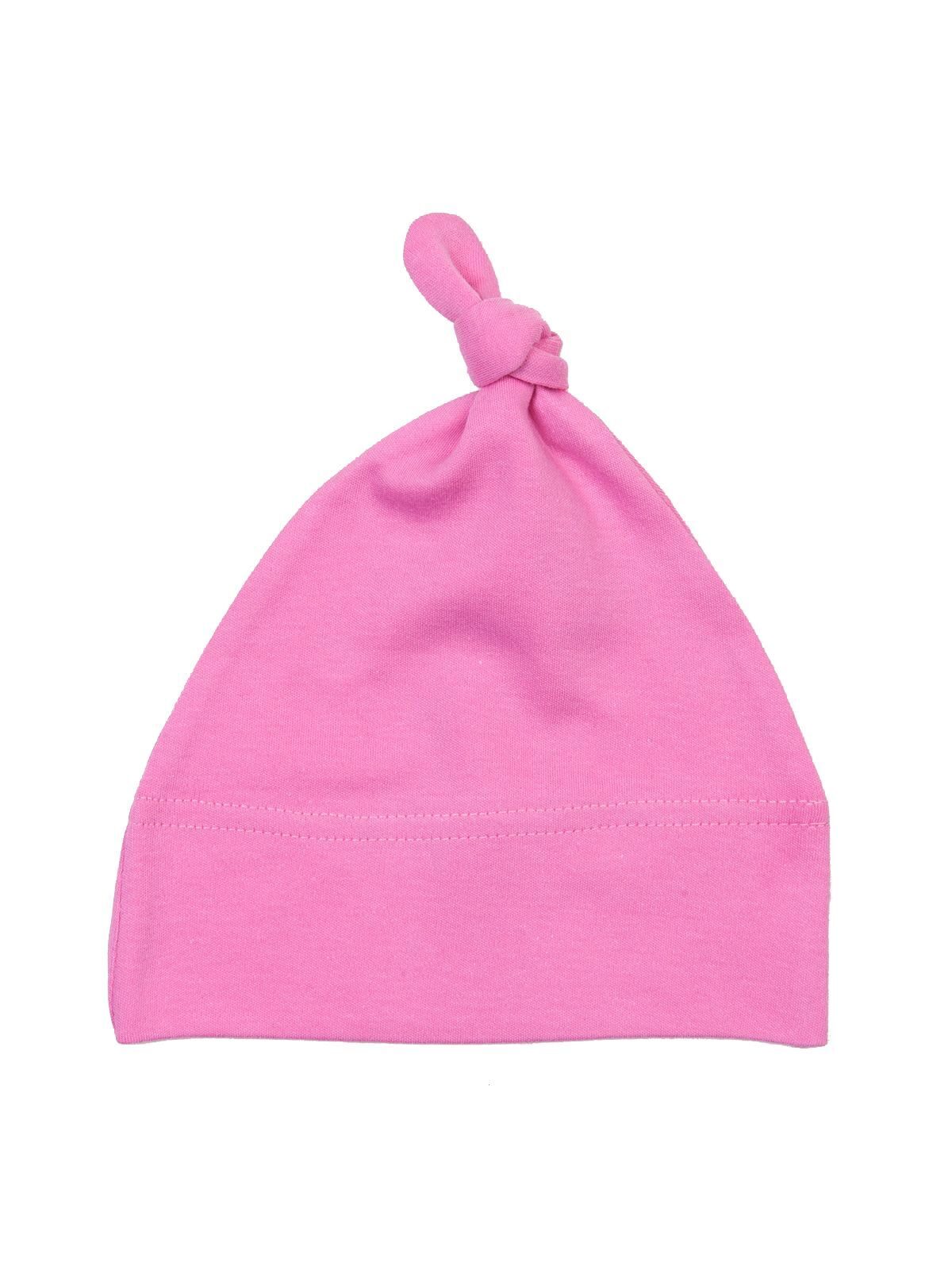 Baby One-Knot Hat Cuffia Neonato a Un Nodo in Cotone Organico Personalizzabile