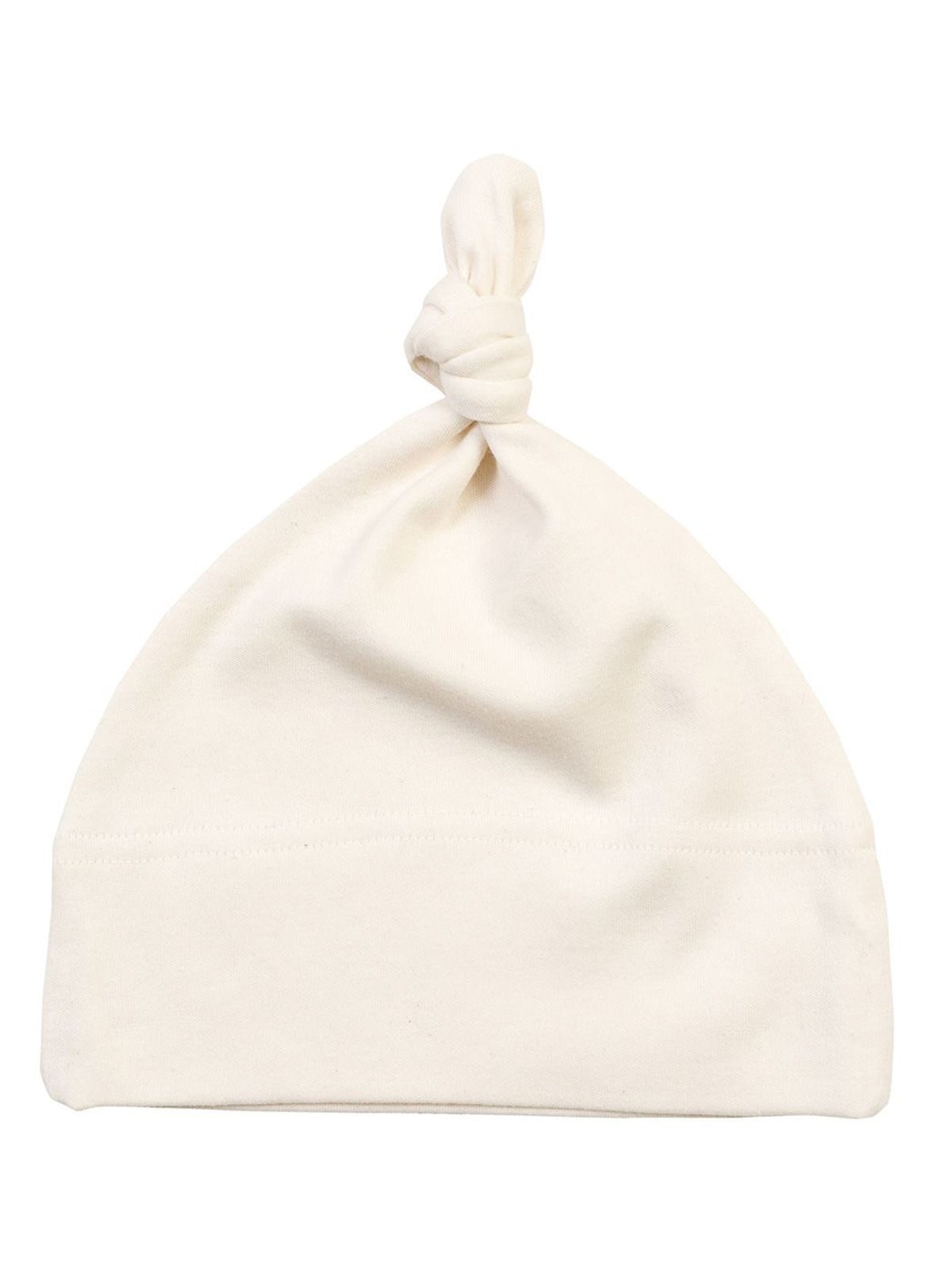 Baby One-Knot Hat Cuffia Neonato a Un Nodo in Cotone Organico Personalizzabile