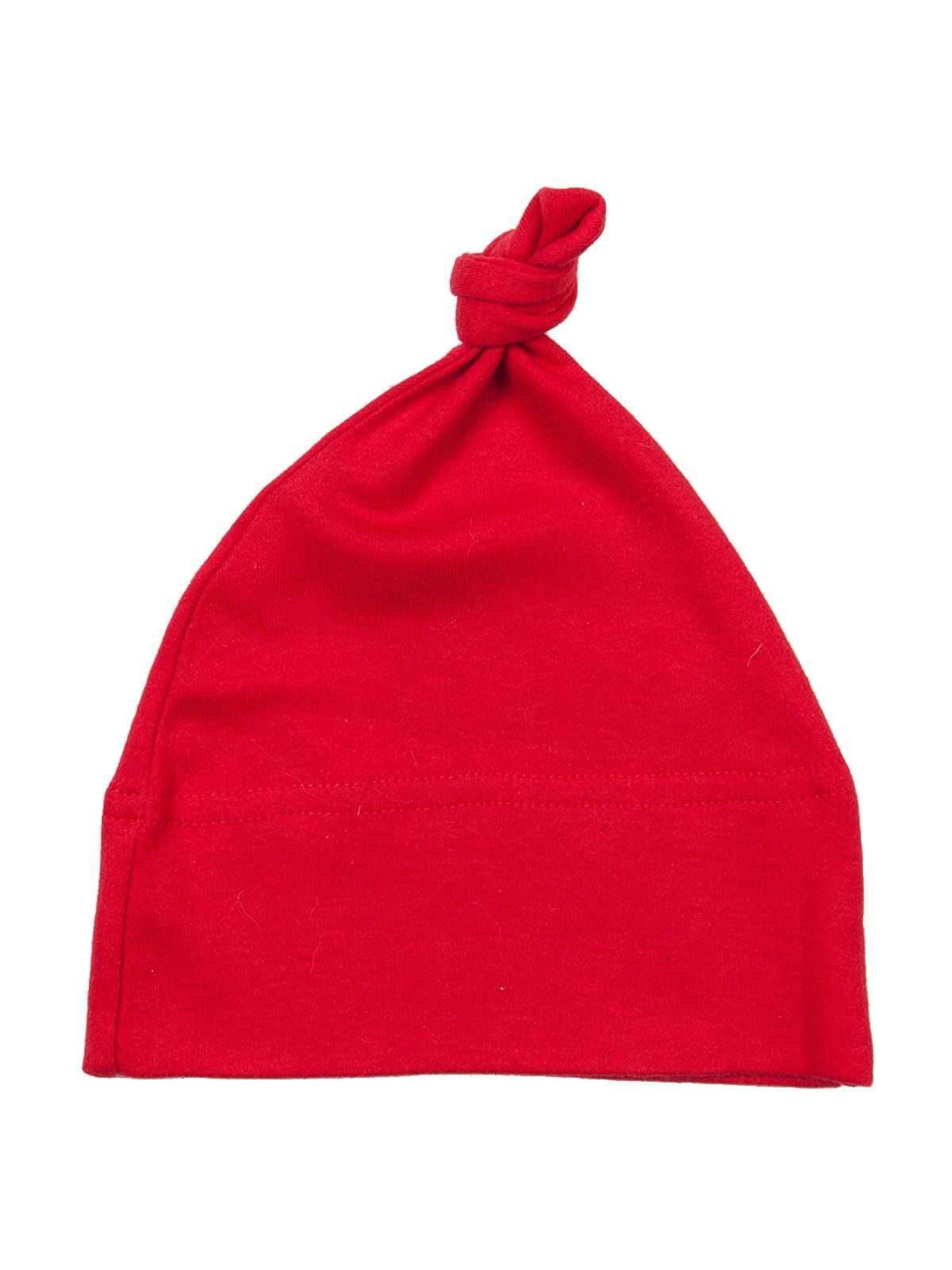 Baby One-Knot Hat Cuffia Neonato a Un Nodo in Cotone Organico Personalizzabile