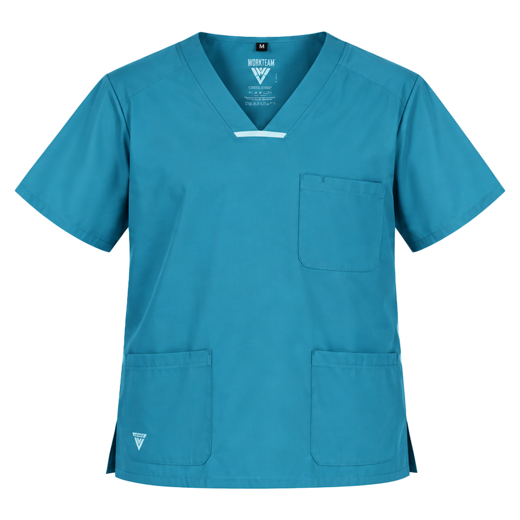 Completo sanitario infermiere divisa oss lavoro ospedaliero unisex casacca pantalone estetista elastico