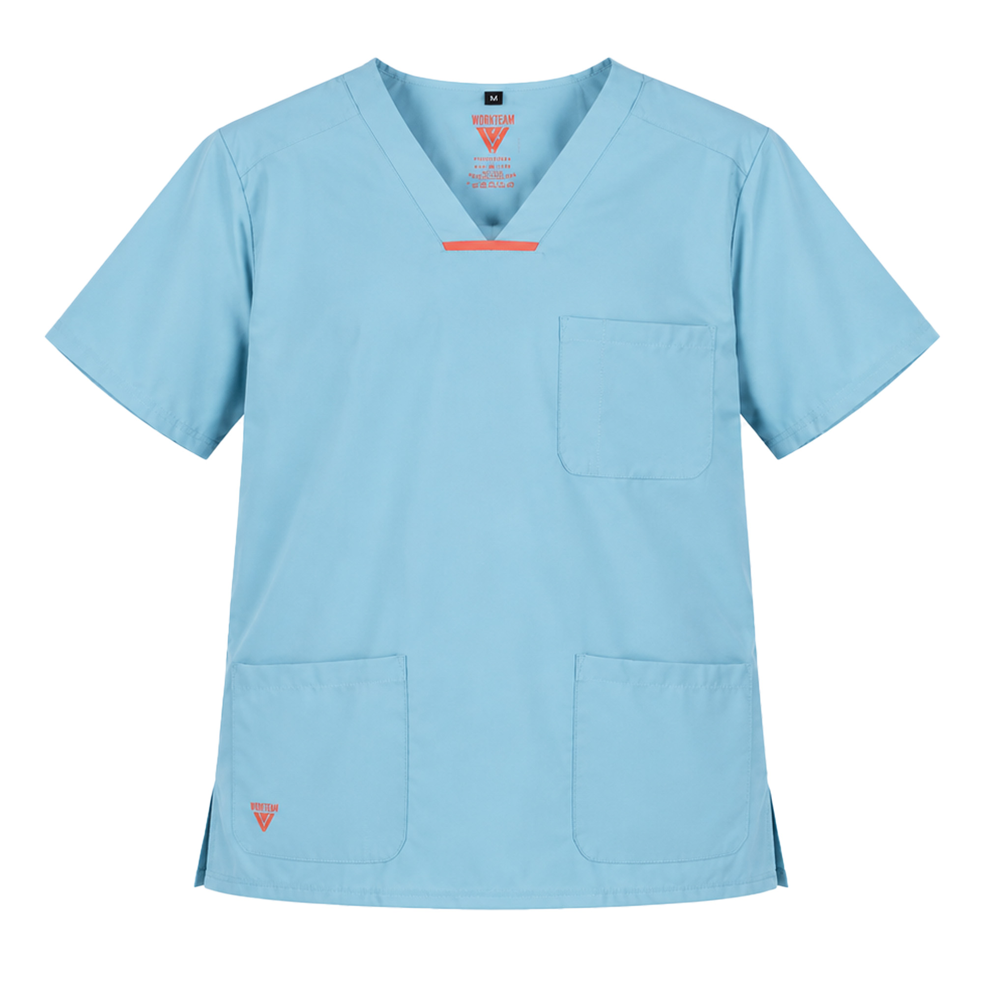 Completo sanitario infermiere divisa oss lavoro ospedaliero unisex casacca pantalone estetista elastico