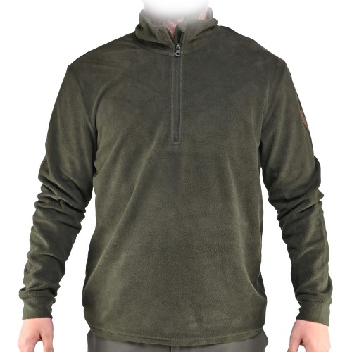 Maglione maglia Micropile isolamento termico caccia arancio colori tecnico