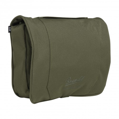 Borsa borsello uomo verde woodland militare grande scomparto pieghevole con cerniera perfette per l\'organizzazione di accessori