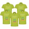 5 x Maglia polo da uomo per lavoro taglie da S a XXL vari colori