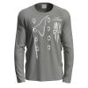 T-shirt classica a manica lunga con stampa DTF Casacca da cucina idea regalo uomo donna