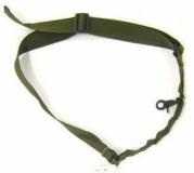Cinghia softair royal 1 puntio verde moschettone in metallo bx09