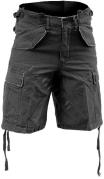 Bermuda vintage men's short new color: black and beige