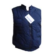 Vest sleeveless quilted hunting fishing man winter sports pockets cold