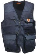 Fishing vest multipockets hunting fishing man cotton soft air tactical shooting - Personalizzabile con il tuo logo
