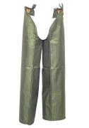 JambiÃ¨res de cow-boy en nylon impermÃ©able Ã  l'eau de pvc de couleur vert chasse, de pÃªche