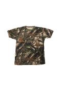 T-shirt maglietta maglia girocollo caccia pesca bosco cotone