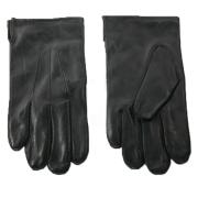 Gants en cuir pur officiel de l'armÃ©e italienne, brune ou noire de la boÃ®te Ã  gants