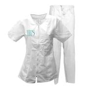 Uniform tunic complete hospital medical aesthetic doctor cotton - Personalizzabile con il tuo logo