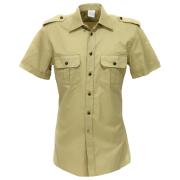 Chemise de l'armÃ©e italienne manches courtes encolure et poches ordonnance soldat