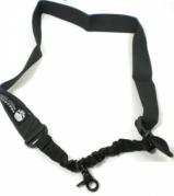 Cinghia softair a 1 punto black emerson con elastico e moschettone in metallo
