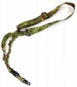 Cinghia soft air 1 punto vegetato italiano con elastico clip sgancio rapido bx10
