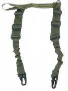 Cinghia softair 2 punti tan bungee s.a.s. airsoft tactical sling asg aeg