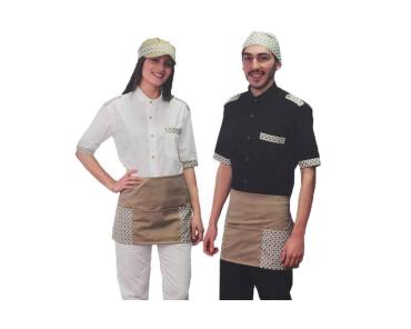 Camicia estiva maniche corte unisex chiosco bar ristorante 3