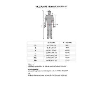 Pantalaccio pantalone da lavoro in cotone a righe per chef c