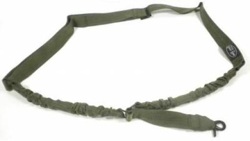 Cinghia tactical softair miltec 1 punto elastico verde oliva