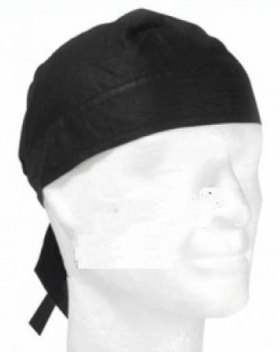 Bandana softair nera  defcon 5 con banda anti sudore