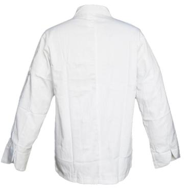 Completo bianco da cuoco giacca e pantalone da cucina sale e