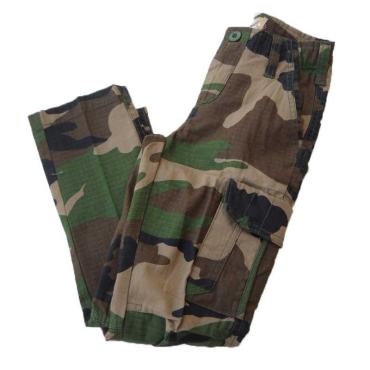 Pantalone bambino pantaloni mimetico sportivo comodo cotone 