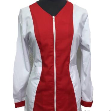 Camice lavoro estetista scuola maestra nail parrucchiera est