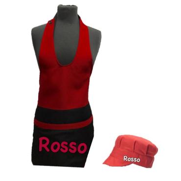 Grembiule paragilet cappello bar pub birreria rosticceria ca