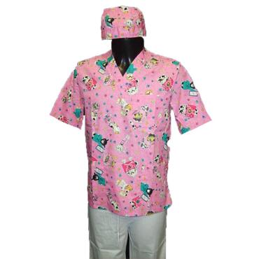 Completo divisa sanitaria pediatria veterinario clownterapia