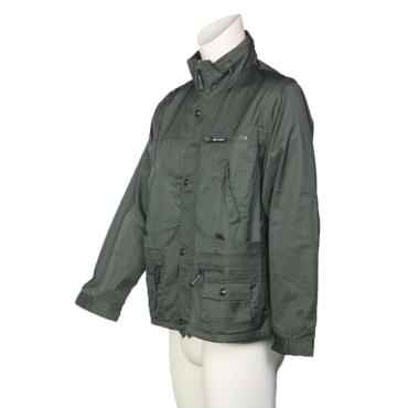 Giacca giubbino caccia sfoderata maniche staccabili vento sp