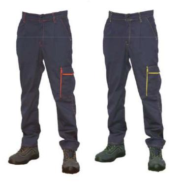 Pantaloni calzoni tasche officina meccanico industria lavoro