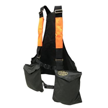 Trisacca arancio portabottiglia caccia tasche resistente abr