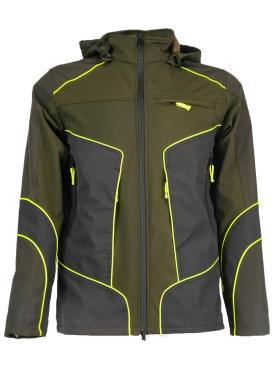 Giacca giubbino softshell caccia pesca abbigliamento tecnico