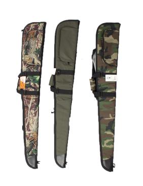 Fodero fucile imbottito mimetico bosco verde caccia sport