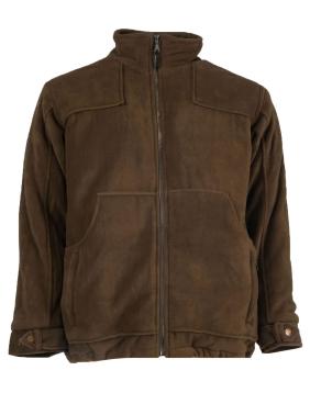 Maglione pile zip montagna giacca tasche neve caccia cacciat