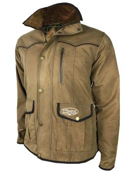 Giacca 5 REGINA sfoderata cotone cerato idrorepellente antis