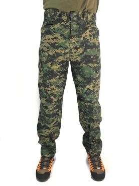 Pantalone Sport Sfoderato in cotone ripstop estivo digital t