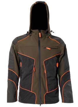Giubbino giacca softshell moto caccia impermeabile resistent