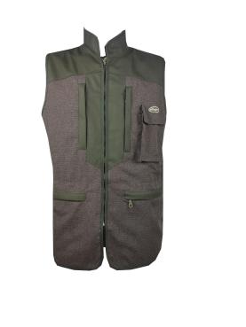 Gilet smanicato canvas cordura abbigliamento caccia idrorepe