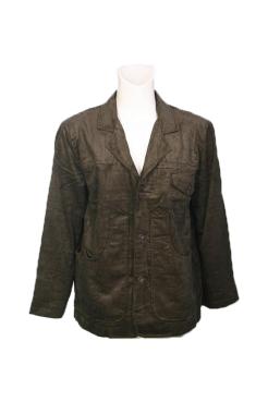 Giacca giubbino velluto maremmano foderata in cotone caccia 