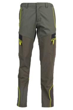 Pantalone tessuto tecnico elasticizzato impermeabile caccia 