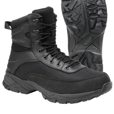 Stivale Tattico stivali anfibi Nero combattimento intersuola