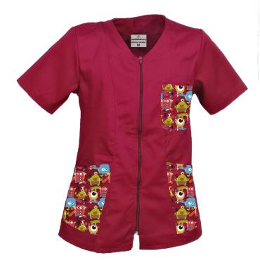 Camice casacca con Zip per Maestra Asilo infanzia educatrice