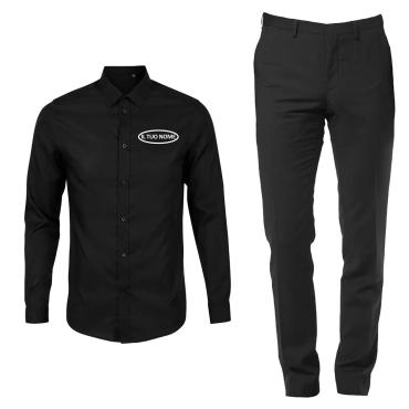 Kit Divisa Reception Hotel per Uomo con Camicia e Pantalone 