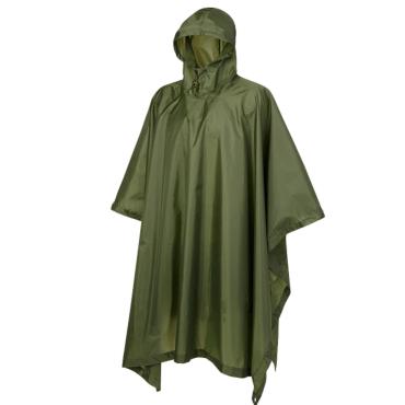 Poncho impermeabile cappuccio Campeggio Ciclismo caccia outd