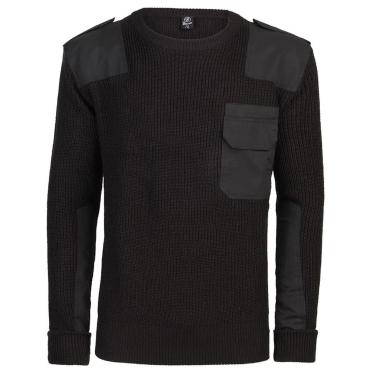 Maglione pullover Gomiti rinforzati Spalle rinforzate milita