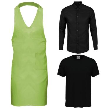 Kit Fioraio con T-shirt camicia e Grembiule Paragilet Dispon