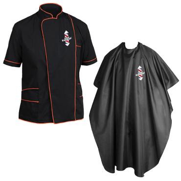 Kit Barbiere Parrucchiere con Casacca e Mantella - Personali